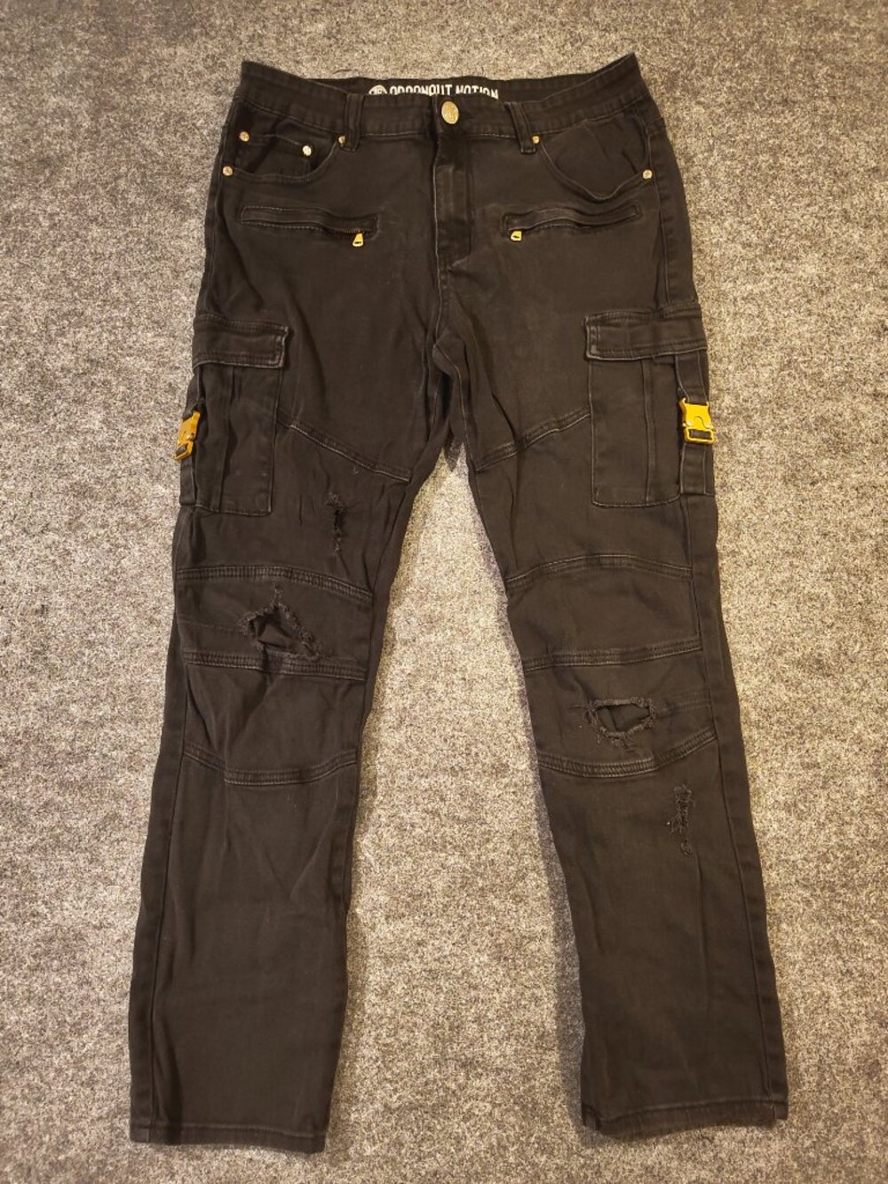 Argonaut Nation Distressed Cargo Pants (Men’s 36x32)
